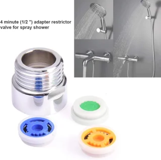 Douchekop Waterstroombegrenzer - Set van 4