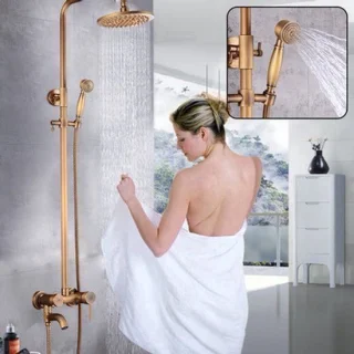 Douchekopset – doucheset – regendouche – doucheaccessoires – retro design