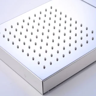 Douchekraanset Inbouw Wandmontage Zilverkleurig