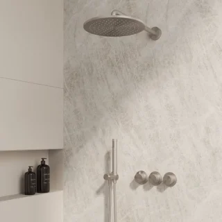 Douchekraanset Sanitado Ferro in RVS