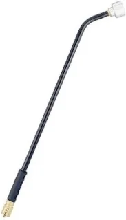 Douchemand met broekhanger en regendouche slang 33 inch zwart
