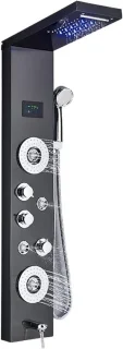 Douchepaneel systeem 8006 nikkel