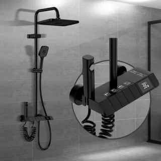 Doucheset Chroom