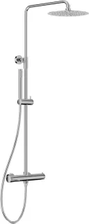 Doucheset compleet - regendouche set - chroom