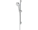 Doucheset - handdouche set - 110 mm kop - wit chroom