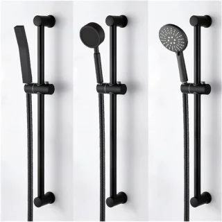 Doucheset handdouche zwart