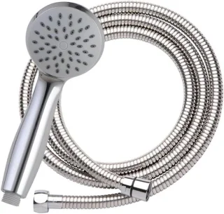 Doucheset met handdouche - chroom glanzend