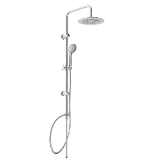 Doucheset met regen - 34 cm hoofddouche - chroom
