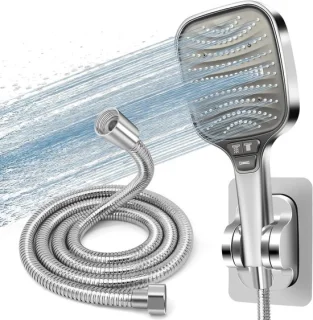 Doucheset met regendouchekop en handdouche