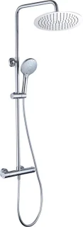 Doucheset Opbouw Compleet Chroom Regendouche 30 cm