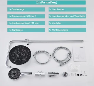 Doucheset Premium Badkamer Accessoires