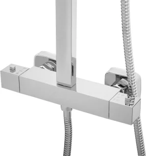 Doucheset Regendouche 25cm Thermostaatkraan
