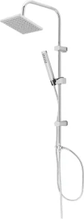 Doucheset regendouche handdouche 102 cm chroom