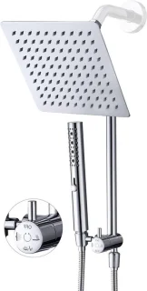 Doucheset Regendouche + Handdouche 20 cm Chroom