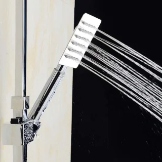 Doucheset Regendouche & Handdouche Wandmontage Chroom
