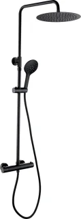 Doucheset Sedal Opbouw Regendouche 25cm Thermostaat RVS Messing