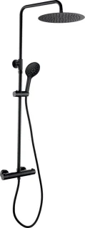 Doucheset Sedal Opbouw Regendouche 25cm Thermostaat RVS Messing