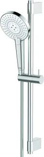 Doucheset wandmontage 600 mm met handdouche chroom