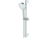 Doucheset wandmontage 600 mm met handdouche chroom