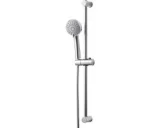 Douchestang 80 cm met douchekop en handdouche chroom