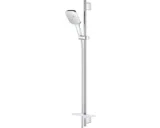 Douchestangset 900 mm chroom
