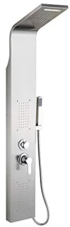 Douchestangset met regendouche en handdouche