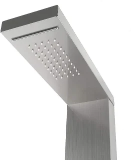 Douchestangset RVS 140 cm