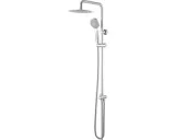 Douchesysteem met douchekop 250 mm zilver