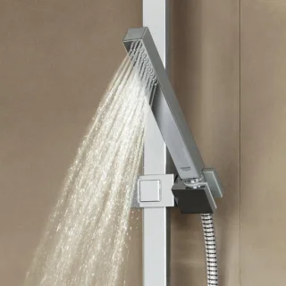Douchesysteem met handdouche, 1,75 meter slang, chroom