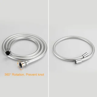 Douchesysteem met Hoofddouche en Handdouche Chroom Zilver