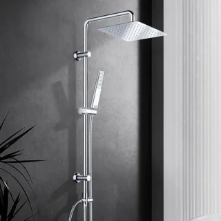 Douchesysteem met regendouche en handdouche