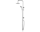 Douchesysteem met stang – 8 inch hoofd douche – chroom