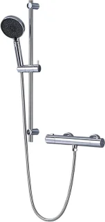 Douchesysteem met thermostaat - chroom