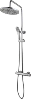 Douchesysteem regendouche set 250 mm verchroomd
