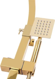 Douchesysteem RVS Goudkleurig