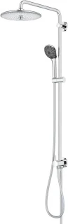 Douchesysteem thermostaat 260mm hoofddouche chroom