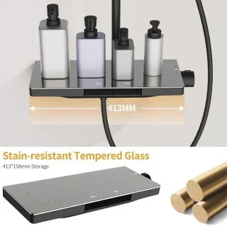Douchesysteem Thermostaat