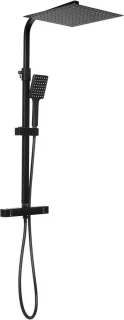 Douchesysteem Thermostaat Regendouche Set 30x30cm Zwart