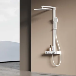 Douchesysteem thermostaat regendouche set