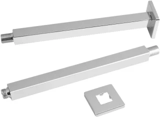 Doucheverlengarm vierkant 30 cm wandmontage