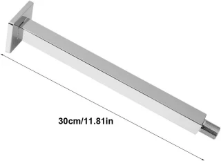 Doucheverlengarm vierkant 30 cm wandmontage