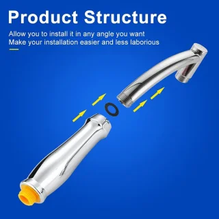 Doucheverlengingsarm 28 cm