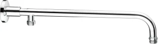 Douchewandarm 350 mm - 1/2" aansluiting, verchroomd