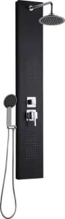 Douchezuil 130 cm zwart