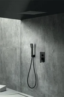 Douchezuil Inbouw Mat Zwart