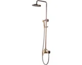 Douchezuilset regendouche 128 cm brons