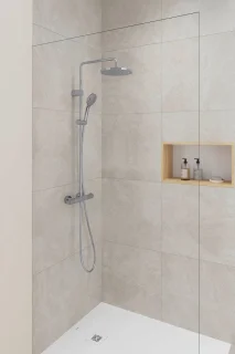 Duravit Douches Doucheset TH4280008010 Chrome 25 cm