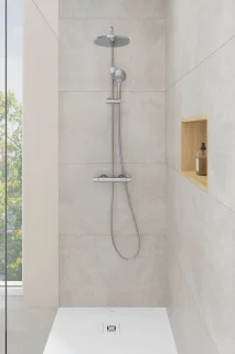 Duravit Douches Doucheset TH4280008010 Chrome 25 cm
