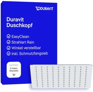 Duravit Hoofddouche 30x30 cm UV0660031010
