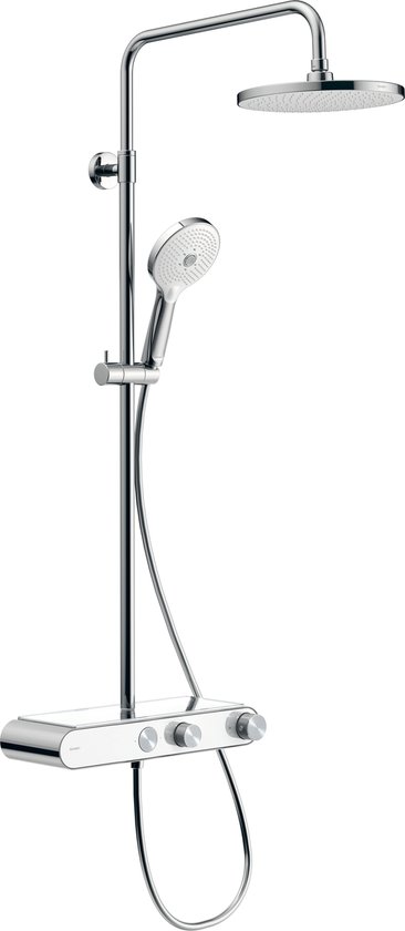 Duravit TH4380008005 Douchesysteem Planchet 1050 Wit Chroom Hoogglans